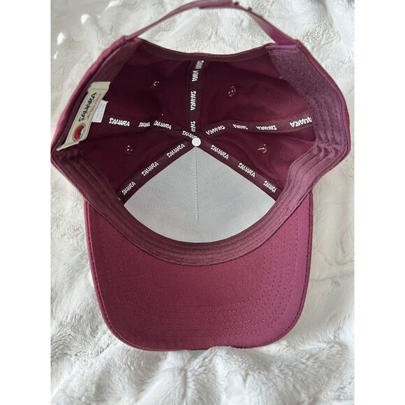 New Sahara Hotel and Casino Las Vegas Trucker Hat Cap Burgundy Mens Women’s OS - Picture 4 of 8